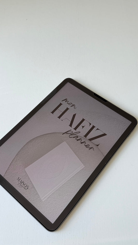 Mon Hafiz Planner